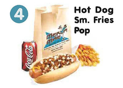 Hot Dog, Sm. Fries, Drink